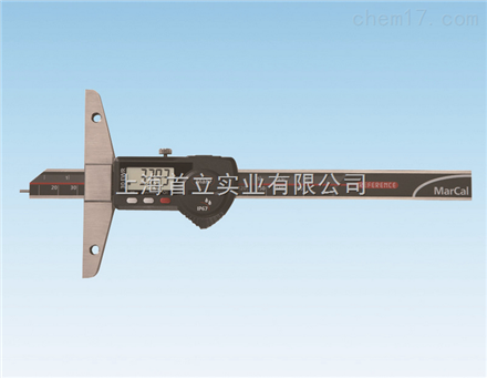 德国马尔防水数显深度卡尺
